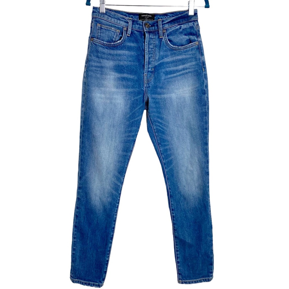 Earnest Sewn New York Button-Fly High Rise Jeans 27